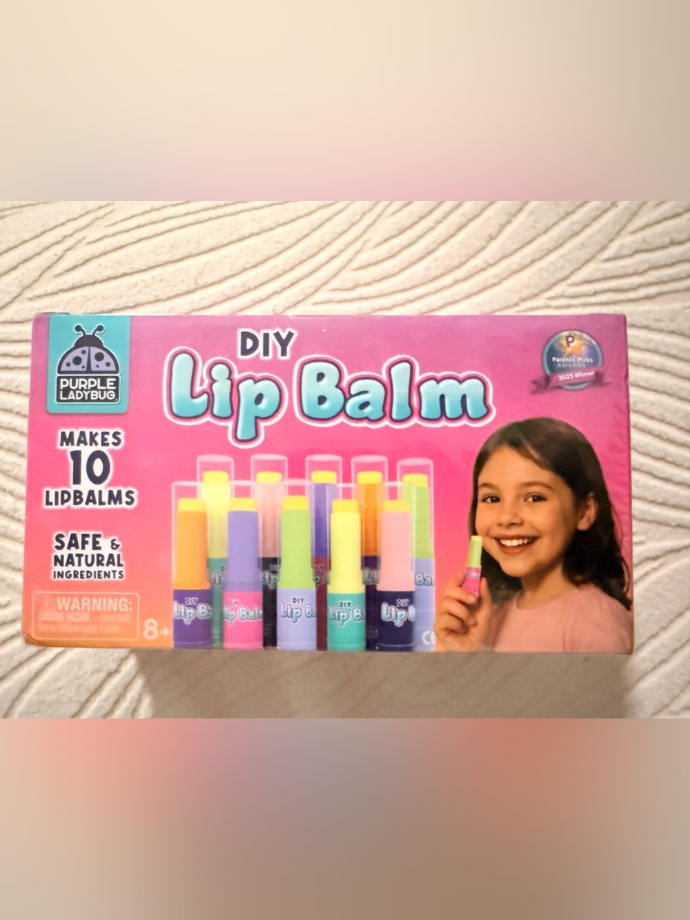 Lip Balm Kit for Kids - Pink